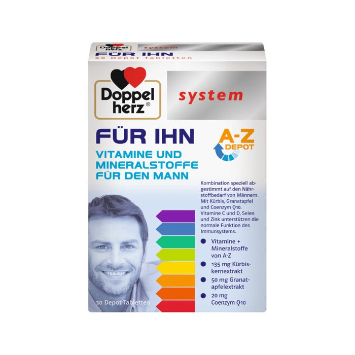 Doppelherz system FÜR IHN, 30 St. Tabletten