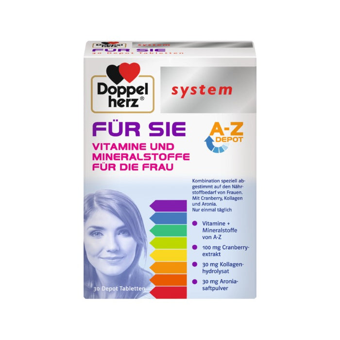 Doppelherz system FÜR SIE, 30 St. Tabletten