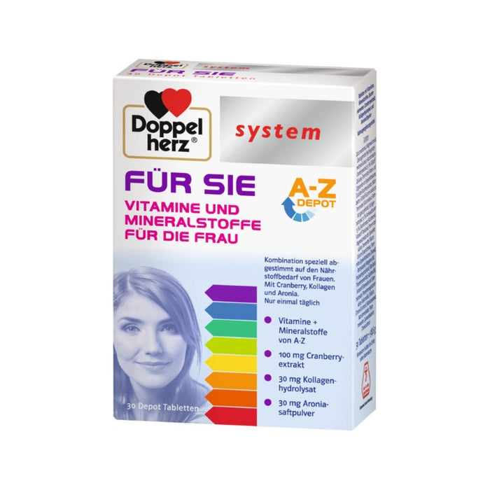 Doppelherz system FÜR SIE, 30 St. Tabletten