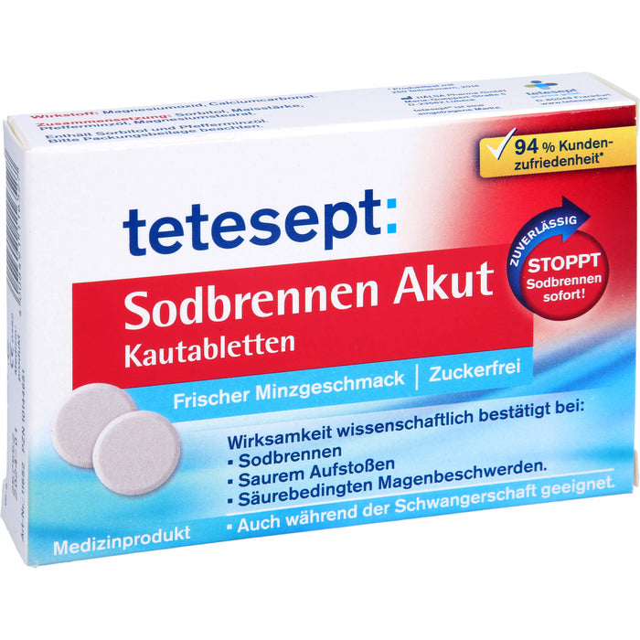 tetesept Sodbrennen Akut, 20 St. Tabletten