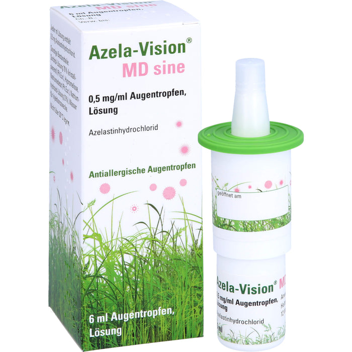 Azela-Vision MD sine 0,5 mg/ml Augentropfen, Lösung, 6 ml Lösung