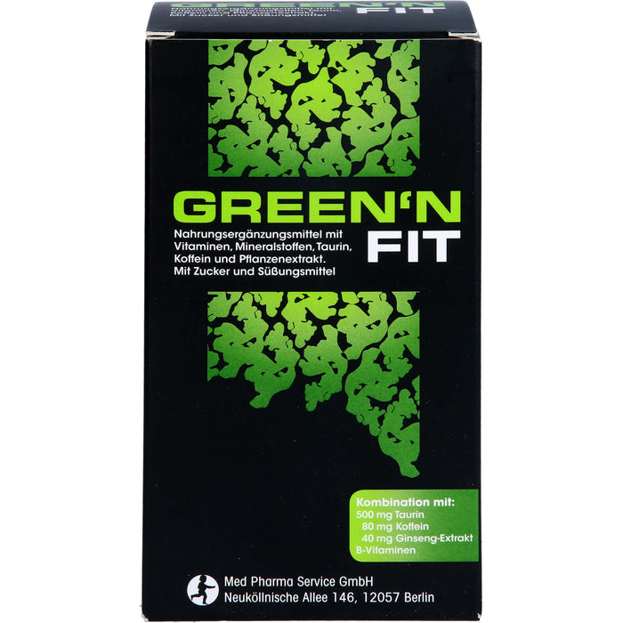 GREEN'N FIT Trinkgranulat Sticks, 20 pc Sachets