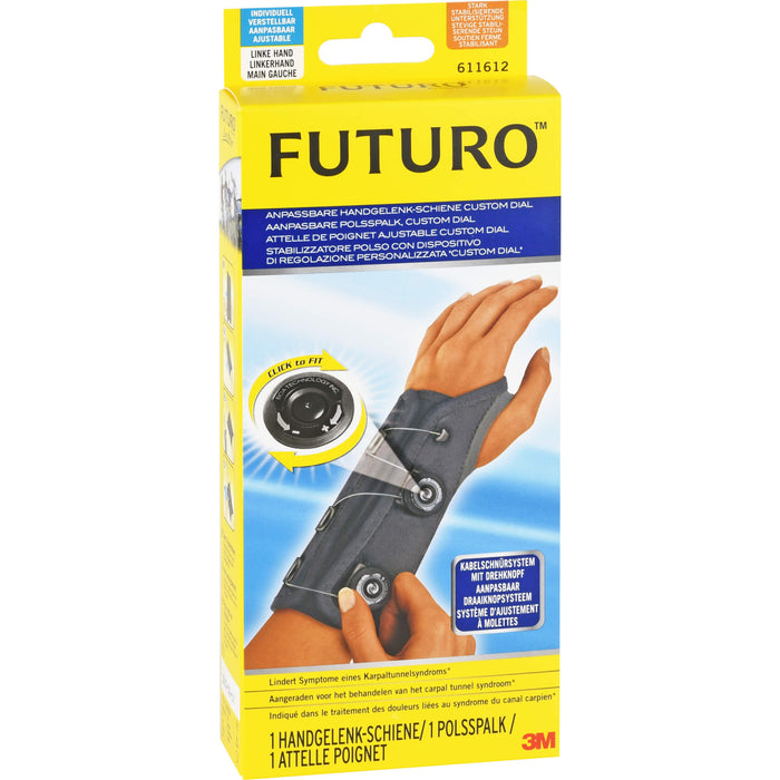 Futuro CustomDial Handgelenkschiene l. alle Größen, 1 St BAN