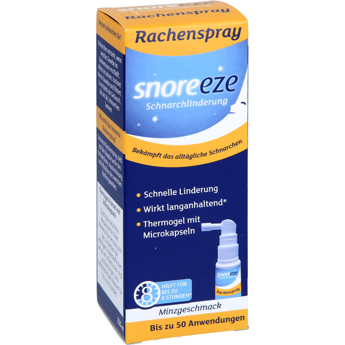 SNOREEZE RACHENSPRAY, 24 ml Solution