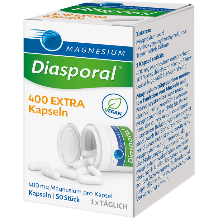 Magnesium-Diasporal 400 extra Kapseln, 50 St. Kapseln