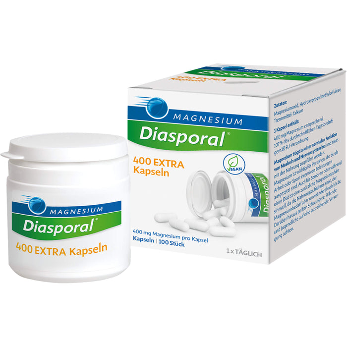 Magnesium Diasporal 400 extra Kapseln, 100 pc Capsules