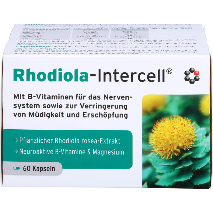 Rhodiola-Intercell Kapseln, 60 pcs. Capsules