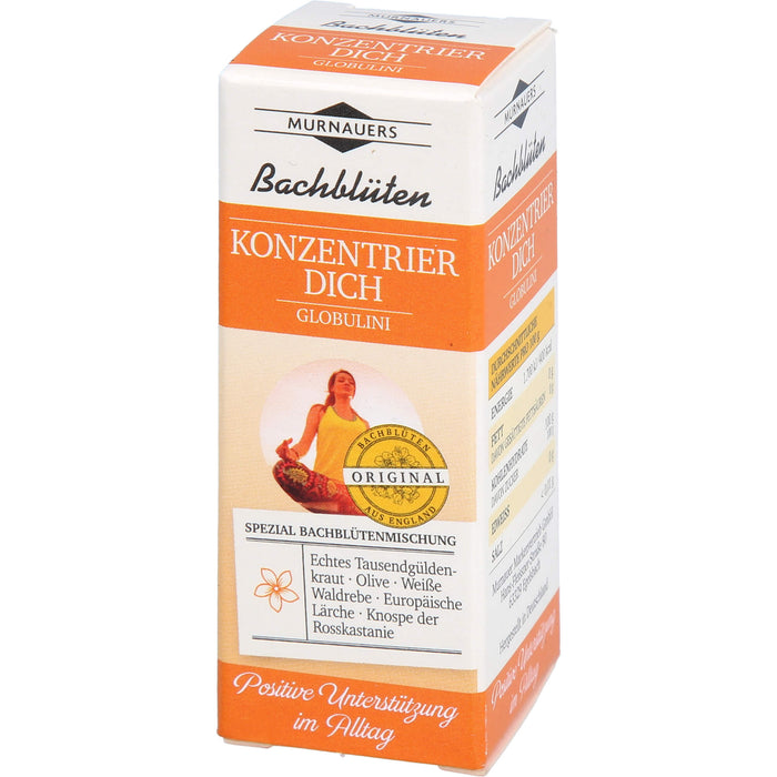 MURNAUERS Bachblüten Konzentrier Dich Globulini, 10 g Globuli