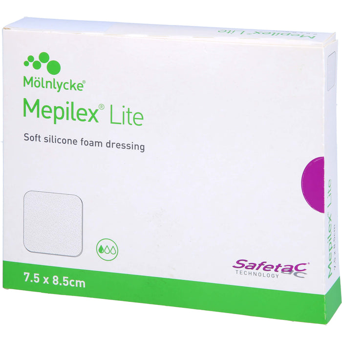 MEPILEX Lite Schaumverband 7,5x8,5cm steril, 5 St VER