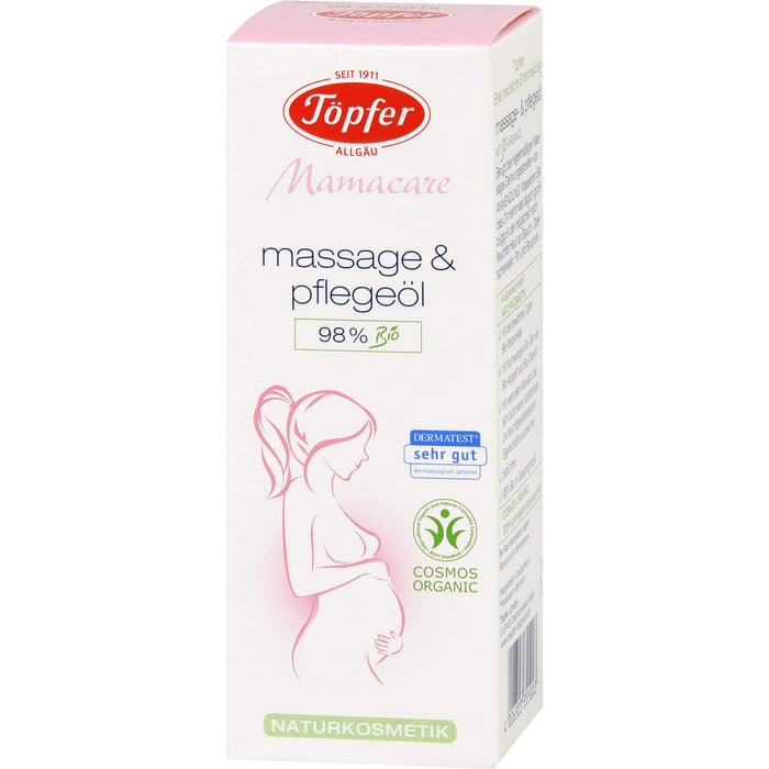 Töpfer Massage & Pflegeöl Mamacare, 100 ml OEL