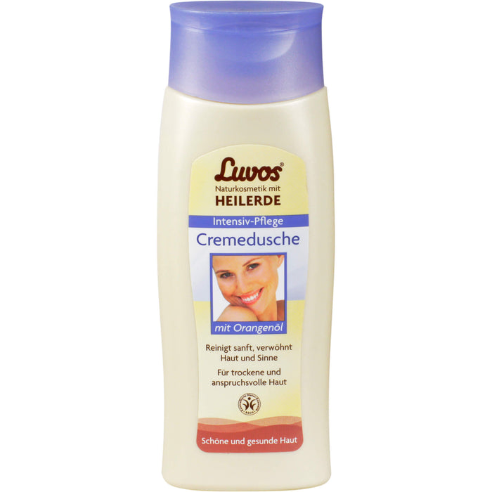 Luvos Heilerde Intensiv-Pflege Cremedusche mit Orangenöl, 200 ml Gel