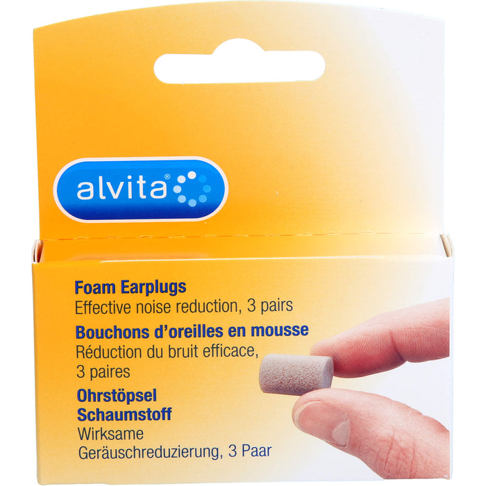 alvita Ohrstöpsel Schaumstoff, 5 pcs. Earplugs