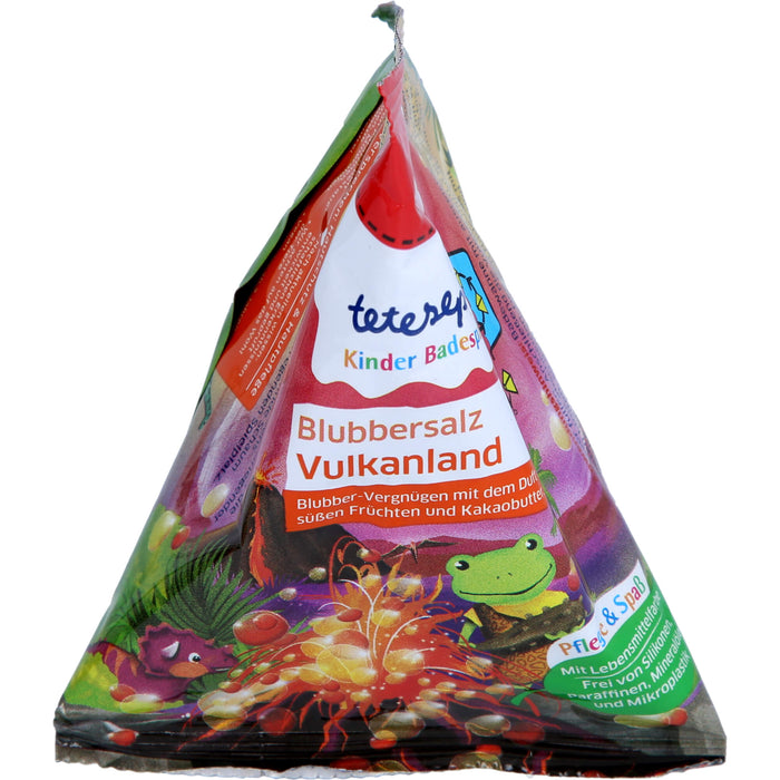 tetesept Kinder Badespaß Blubbersalz Vulkan Land, 50 g SLZ