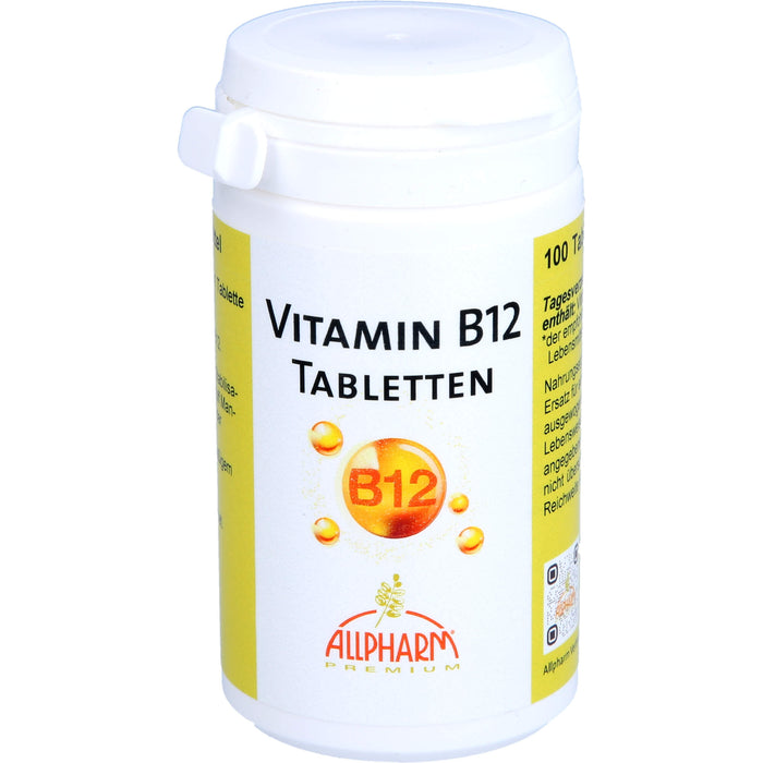 ALLPHARM Vitamin B12 Premium Tabletten, 100 pcs. Tablets