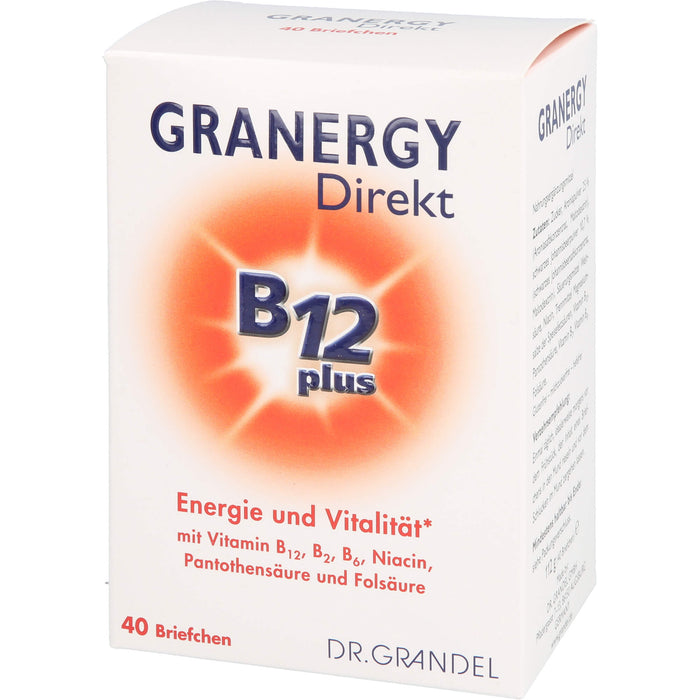 Dr. Grandel Granergy Direkt B12 plus Beutel, 40 pcs. Sachets