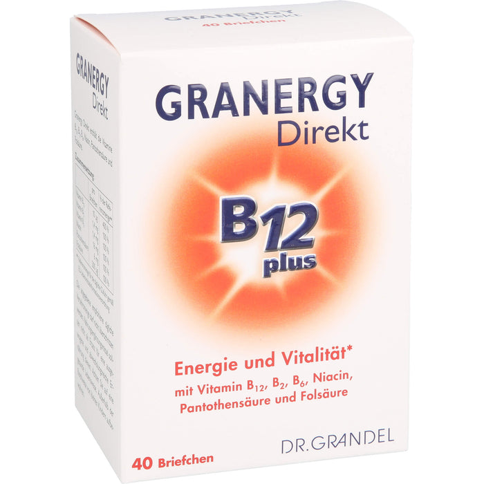 Dr. Grandel Granergy Direkt B12 plus Beutel, 40 pcs. Sachets