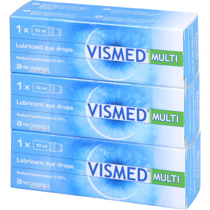 VISMED Multi Augentropfen zur Behandlung von trockenen Augen, 30 ml Lösung