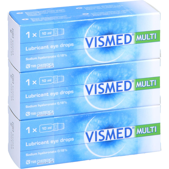 VISMED Multi Augentropfen zur Behandlung von trockenen Augen, 30 ml Solution