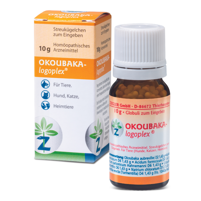 Okoubaka logoplex Globuli, 10 g Globules