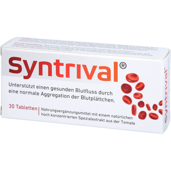 Syntrival unterstützt einen gesunden Blutfluss Tabletten, 30 St. Tabletten