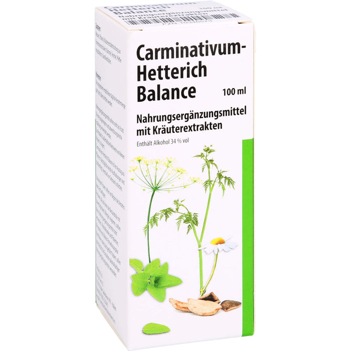 Carminativum-Hetterich Balance Tropfen, 100 ml Solution