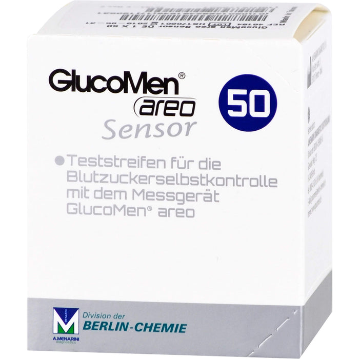 GlucoMen areo Sensor Teststreifen, 50 pcs. Test strips