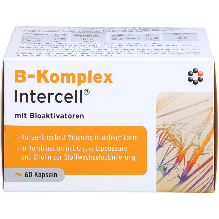 B-Komplex Intercell Kapseln, 60 pc Capsules