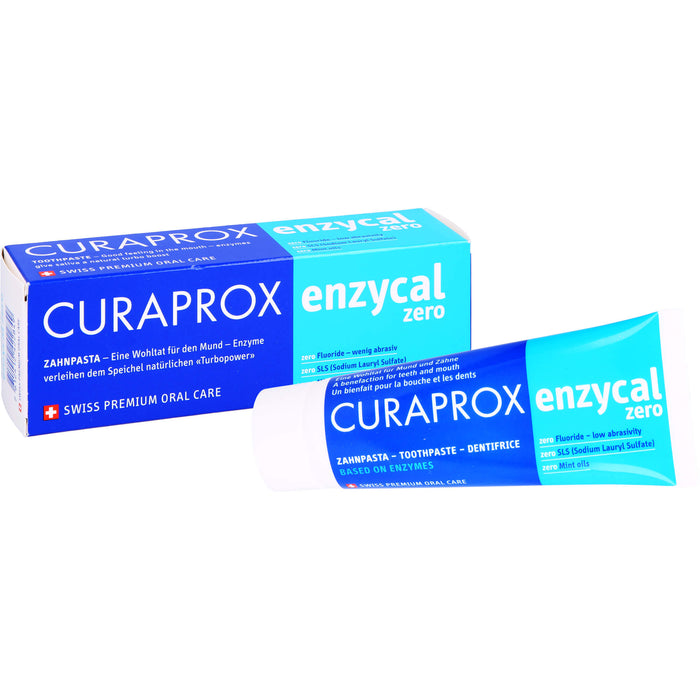 CURAPROX enzycal zero Zahnpasta, 75 ml Dentifrice