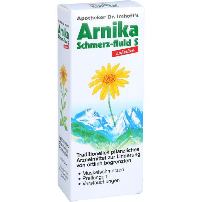 Apotheker Dr. Imhoffs Arnika Schmerz-fluid S, 100 ml Solution