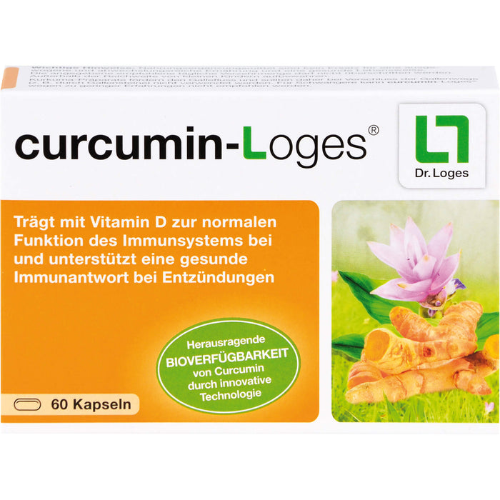 curcumin-Loges Kapseln, 60 St., 60 St. Kapseln