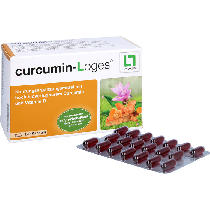 curcumin-Loges Kapseln, 120 pc Capsules