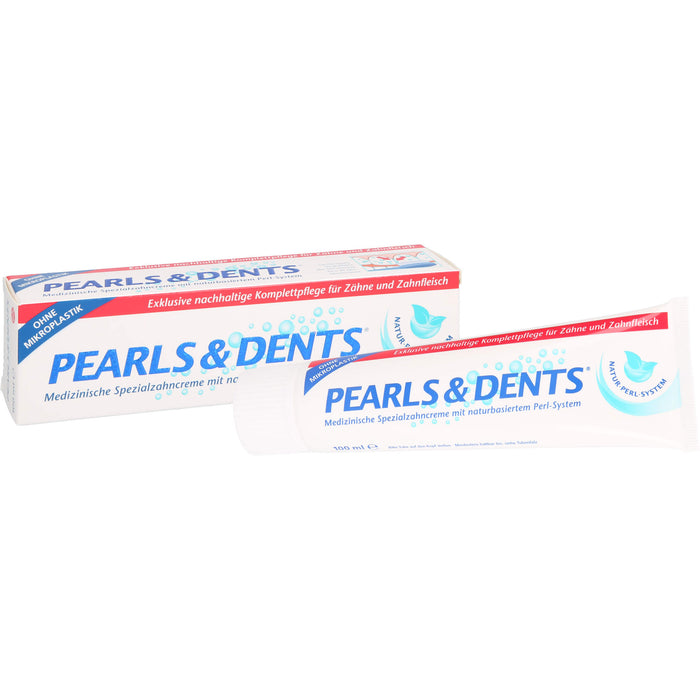 Pearls & Dents Spezialzahncreme m.nat. Perlsystem, 100 ml Toothpaste