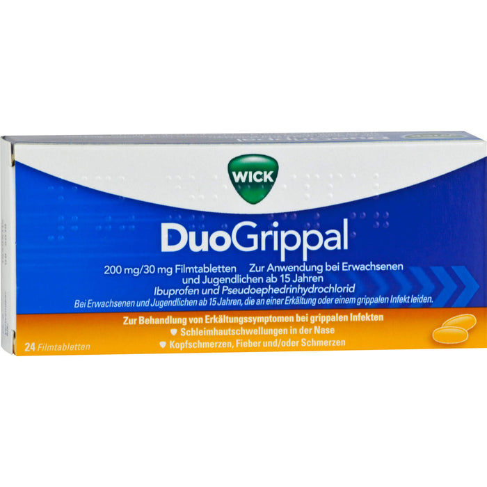 WICK DuoGrippal Filmtabletten, 24 pcs. Tablets