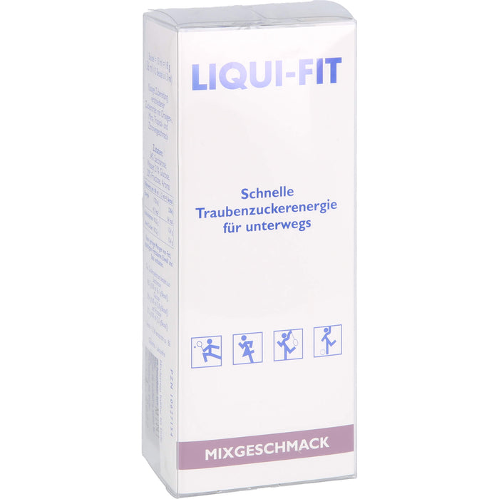 LIQUI-FIT schnelle Traubenzuckerenergie Beutel Mixgeschmack, 12 pcs. Sachets