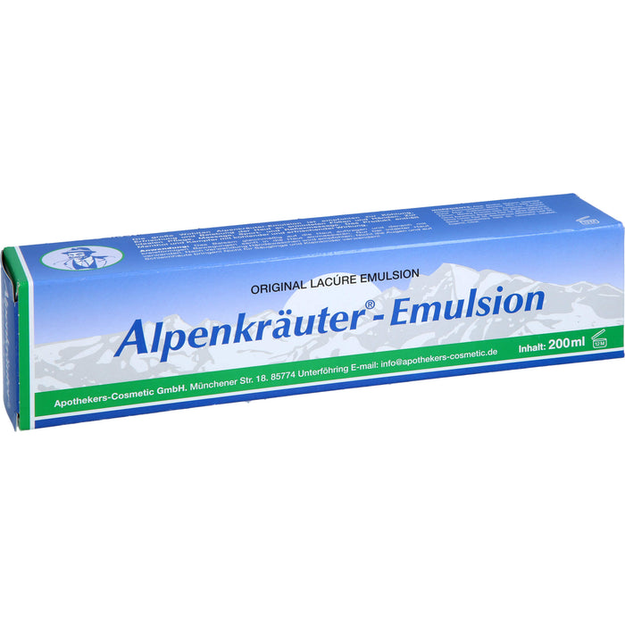 LACÚRE Alpenkräuter-Emulsion, 200 ml Solution