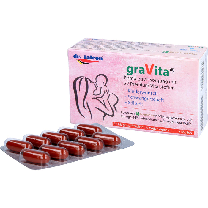 dr. falcon graVita Weichkapseln, 30 pc Capsules