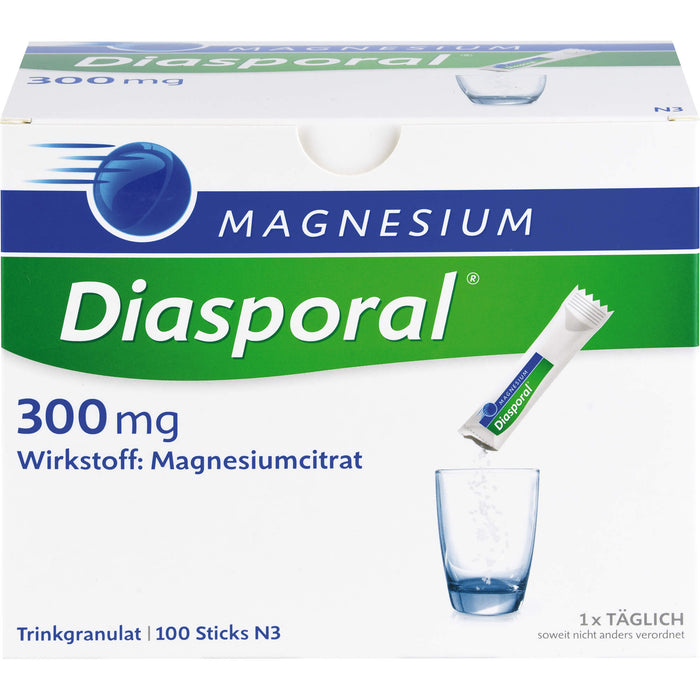 Magnesium Diasporal 300 mg Trinkgranulat, 100 pc Sachets