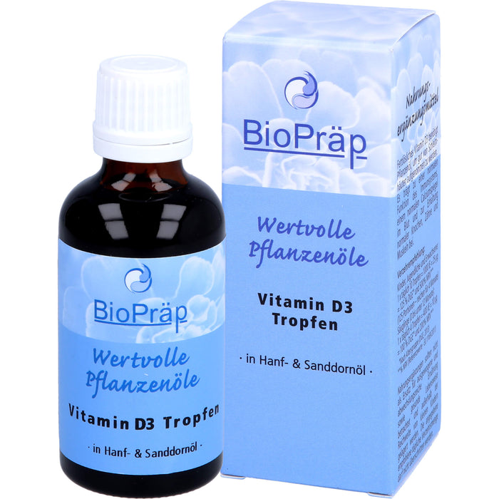 BioPräp Vitamin D3 Tropfen, 50 ml Solution