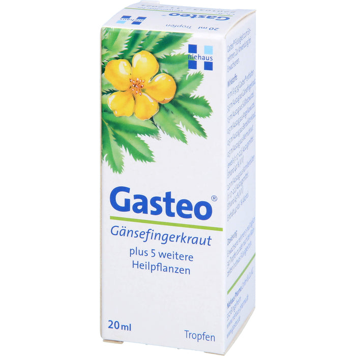 Gasteo Tropfen bei Verdauungsbeschwerden, 20 ml Lösung