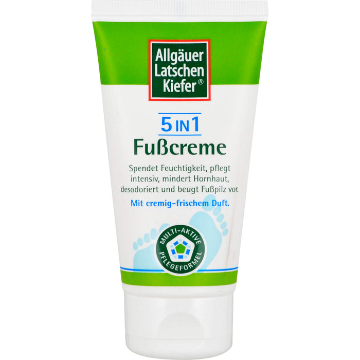 Allgäuer Latschenkiefer 5 in 1 Fußcreme, 75 ml Cream