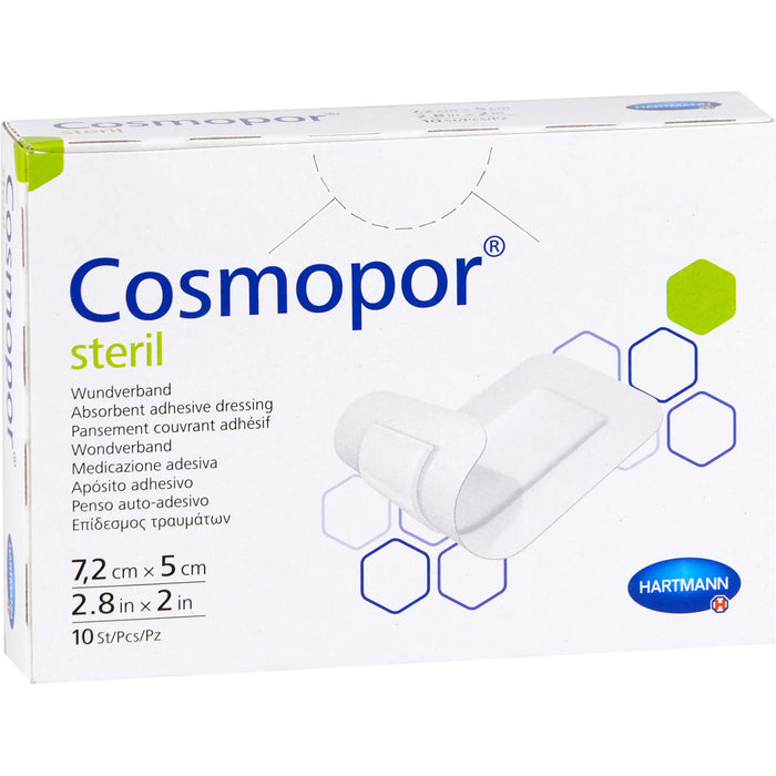 COSMOPOR steril 5x7,2cm, 10 pcs. Patch