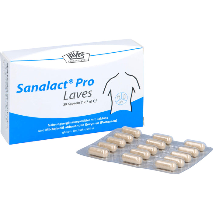 Sanalact Pro Laves Kapseln, 30 pc Capsules