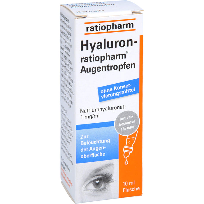 Hyaluron-ratiopharm Augentropfen, 10 ml Solution