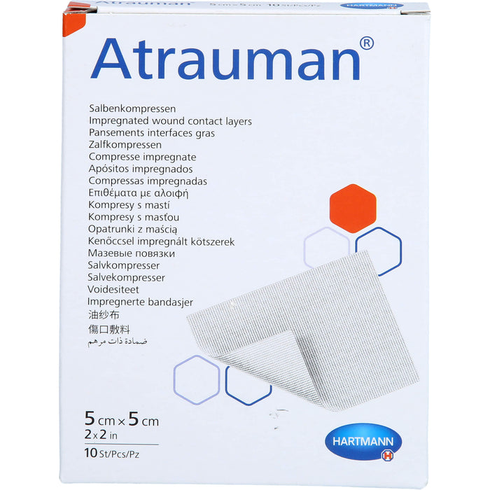 Atrauman 5x5cm steril Kompressen, 10 St KOM