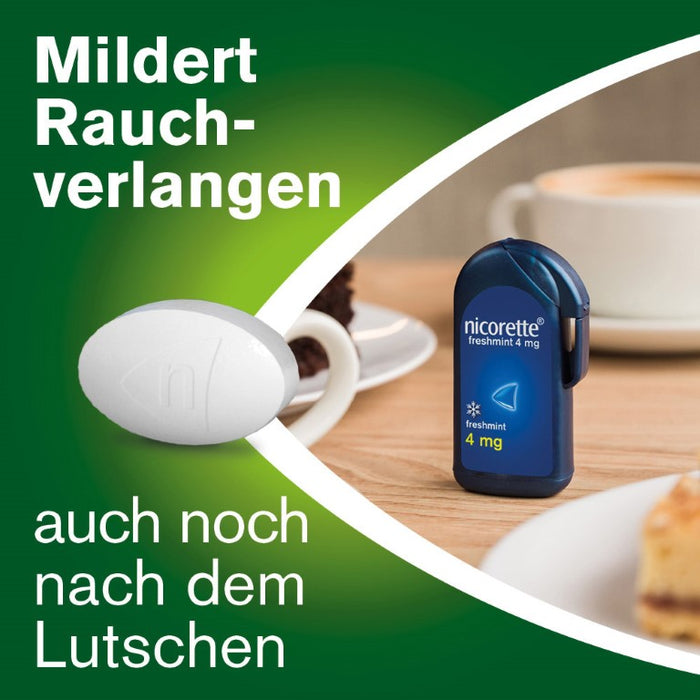 nicorette Lutschtabletten 4 mg Nicotin zuckerfrei, 80 pc Tablettes