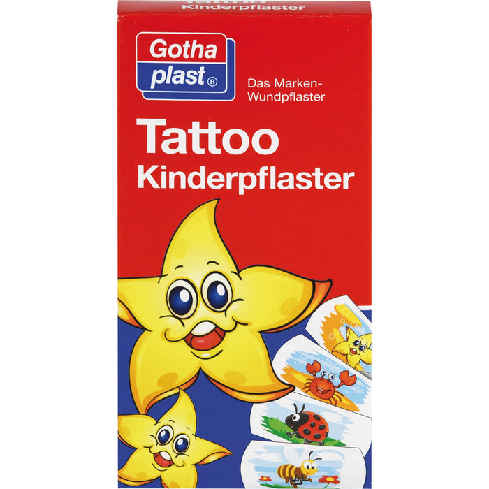 Gothaplast Tattoo Kinderpflaster, 8 St. Pflaster