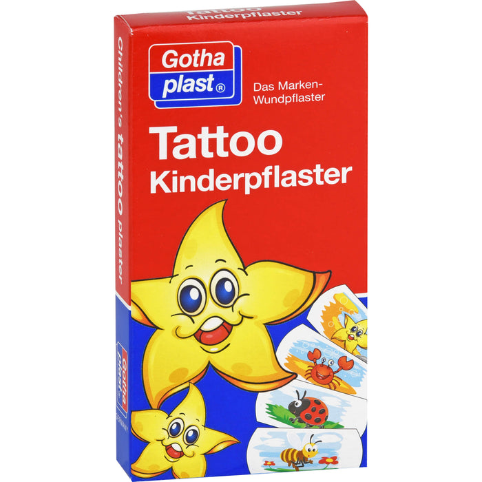 Gothaplast Tattoo Kinderpflaster, 8 St. Pflaster