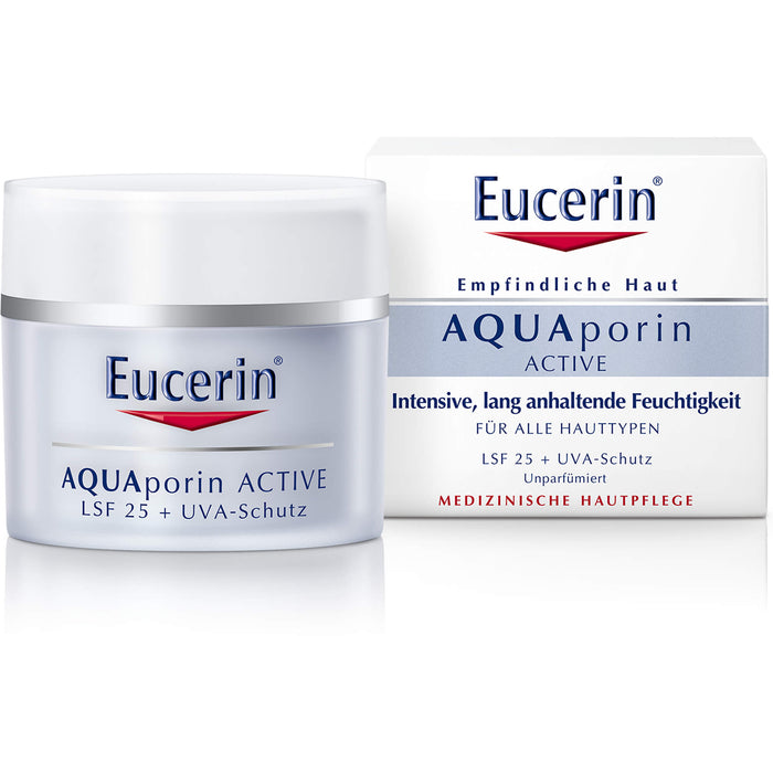 Eucerin Empfindliche Haut AQUAporin active LSF 25, 50 ml Creme