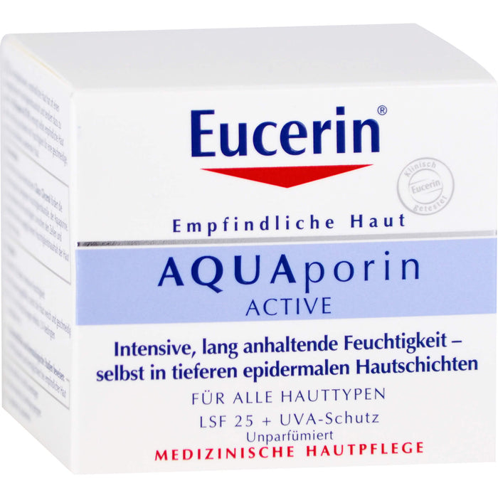 Eucerin Empfindliche Haut AQUAporin active LSF 25, 50 ml Creme