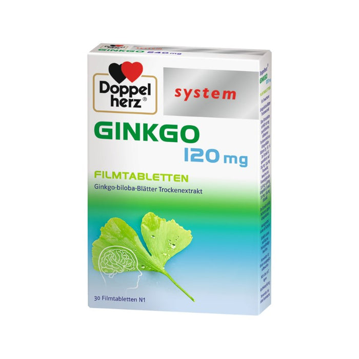 Doppelherz system GINKGO 120 mg, 30 pcs. Tablets